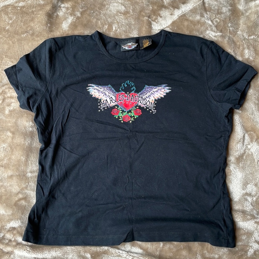 Harley Davidson Y2K T-shirt
